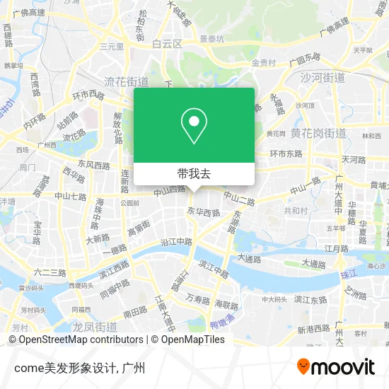 come美发形象设计地图