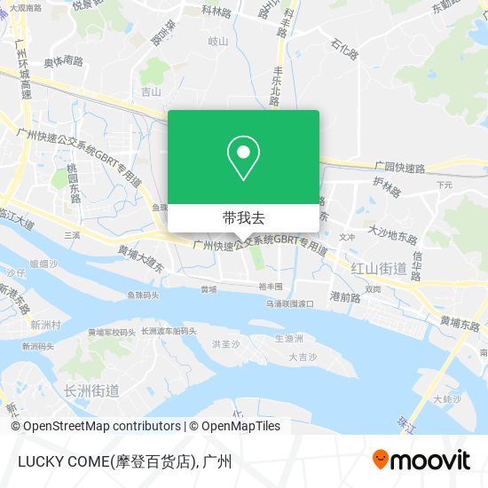 LUCKY COME(摩登百货店)地图