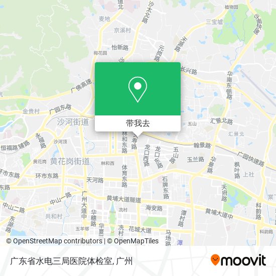 广东省水电三局医院体检室地图