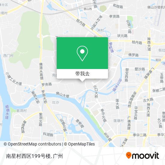 南星村西区199号楼地图