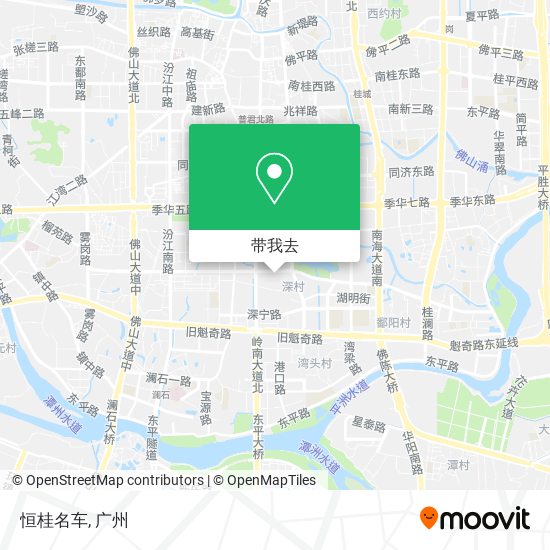 恒桂名车地图
