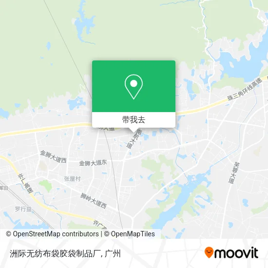 洲际无纺布袋胶袋制品厂地图