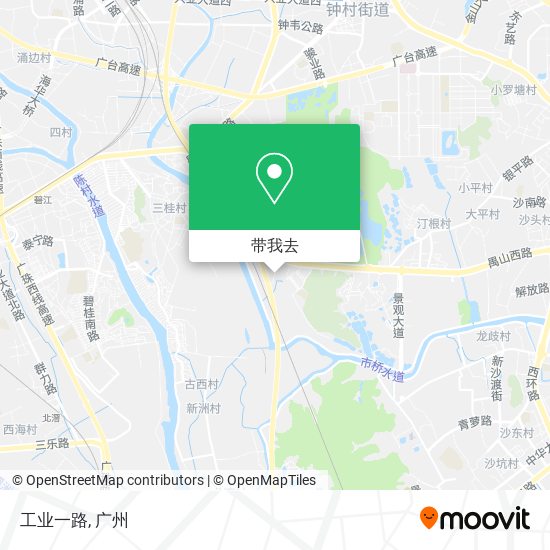 工业一路地图
