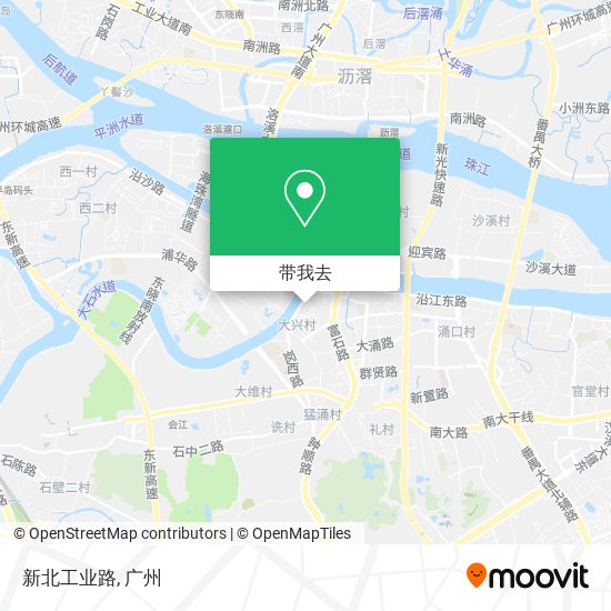 新北工业路地图