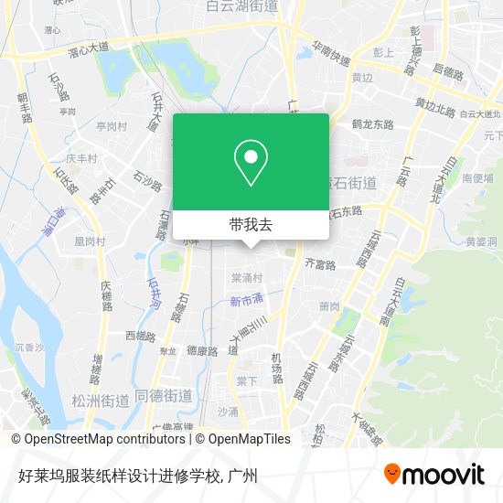 好莱坞服装纸样设计进修学校地图
