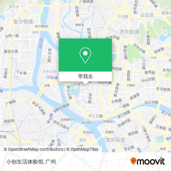 小创生活体验馆地图