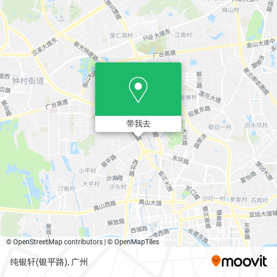 纯银轩(银平路)地图