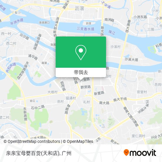 亲亲宝母婴百货(天和店)地图