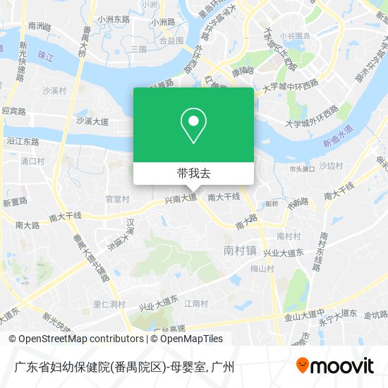 广东省妇幼保健院(番禺院区)-母婴室地图