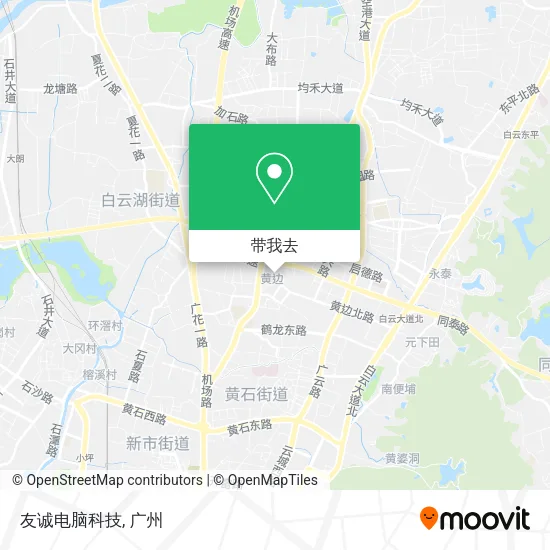 友诚电脑科技地图