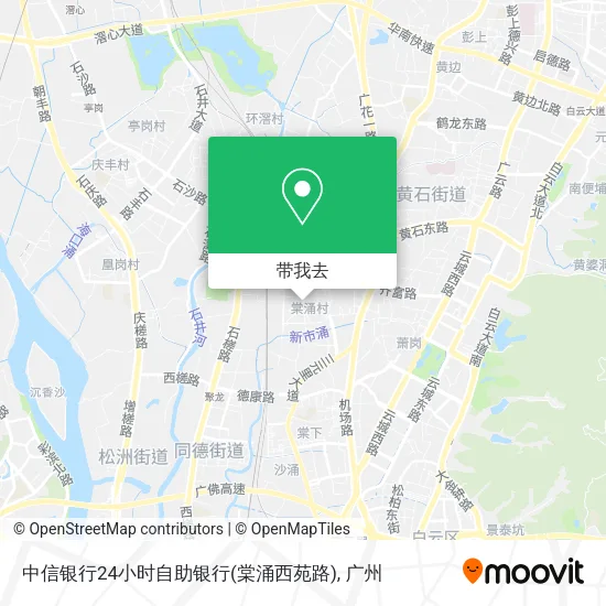 中信银行24小时自助银行(棠涌西苑路)地图