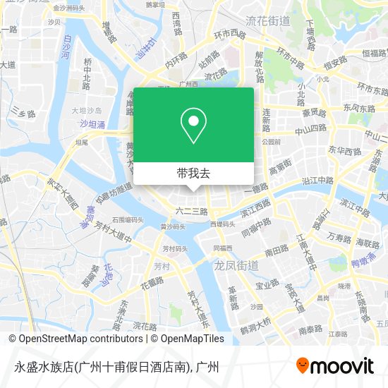 永盛水族店(广州十甫假日酒店南)地图