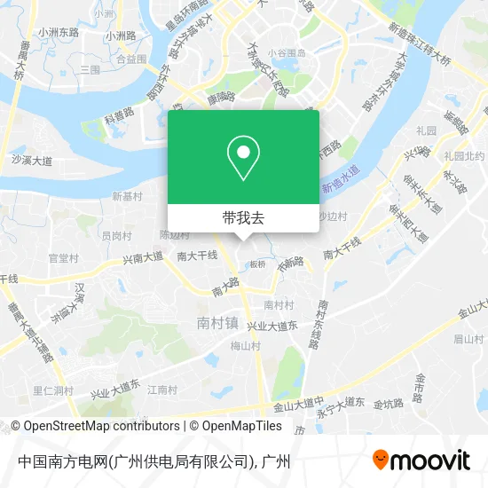 中国南方电网(广州供电局有限公司)地图