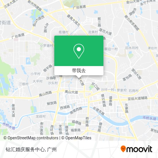 钻汇婚庆服务中心地图