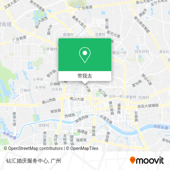 钻汇婚庆服务中心地图