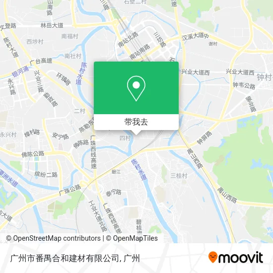 广州市番禺合和建材有限公司地图