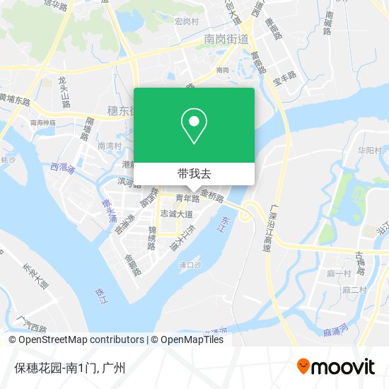 保穗花园-南1门地图