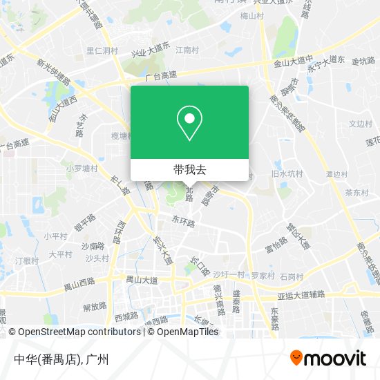 中华(番禺店)地图