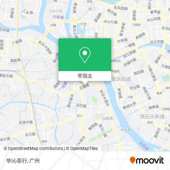 华沁茶行地图