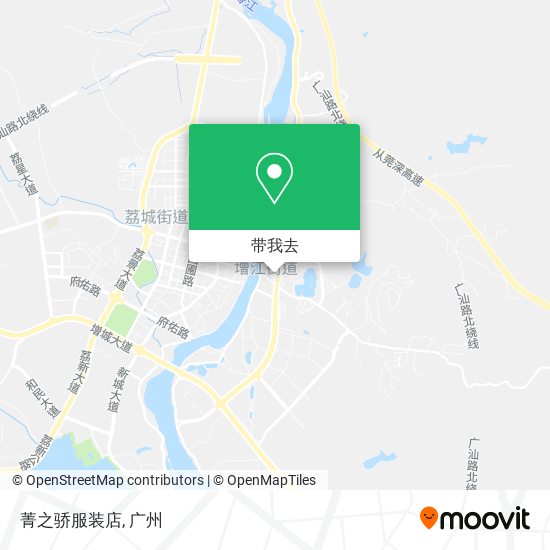 菁之骄服装店地图