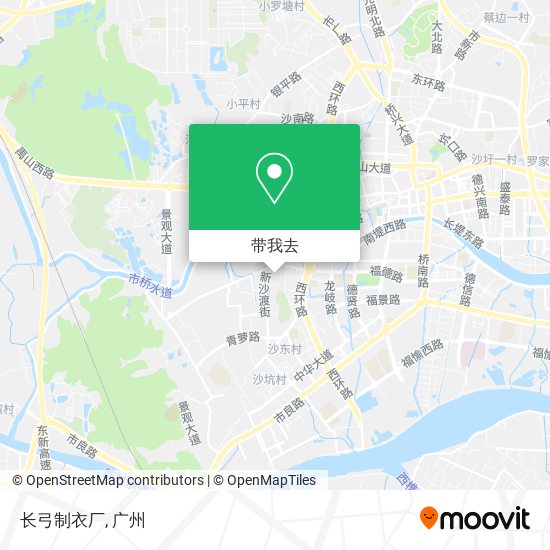 长弓制衣厂地图