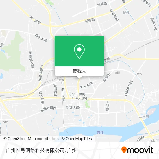 广州长弓网络科技有限公司地图
