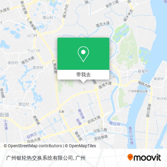 广州银轮热交换系统有限公司地图