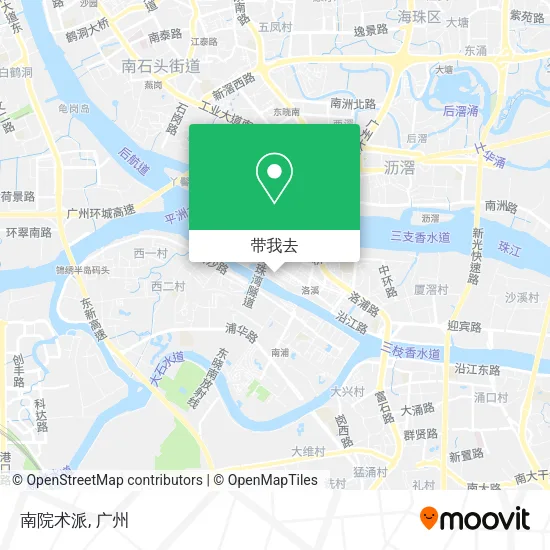 南院术派地图