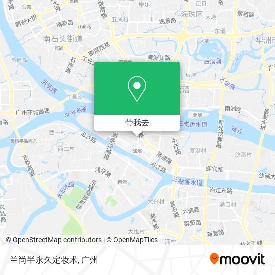 兰尚半永久定妆术地图