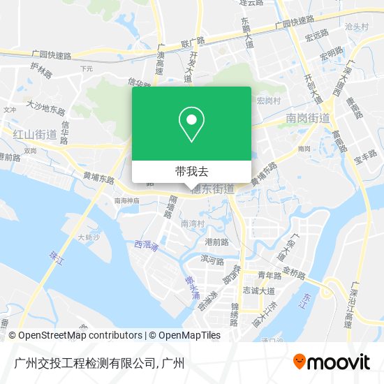 广州交投工程检测有限公司地图