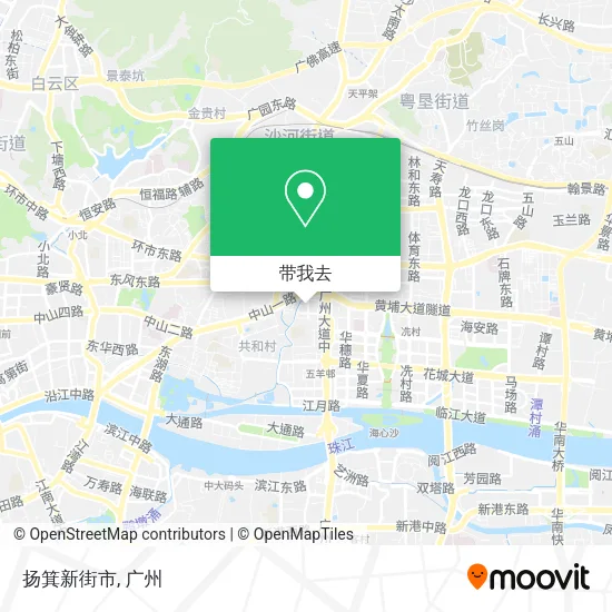 扬箕新街市地图