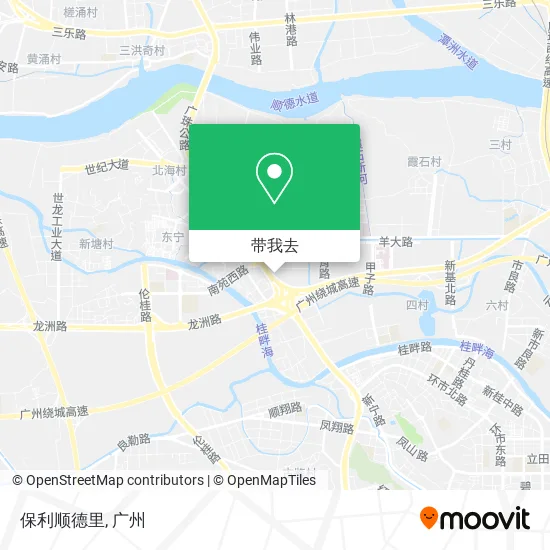 保利顺德里地图