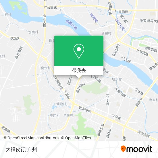 大福皮行地图