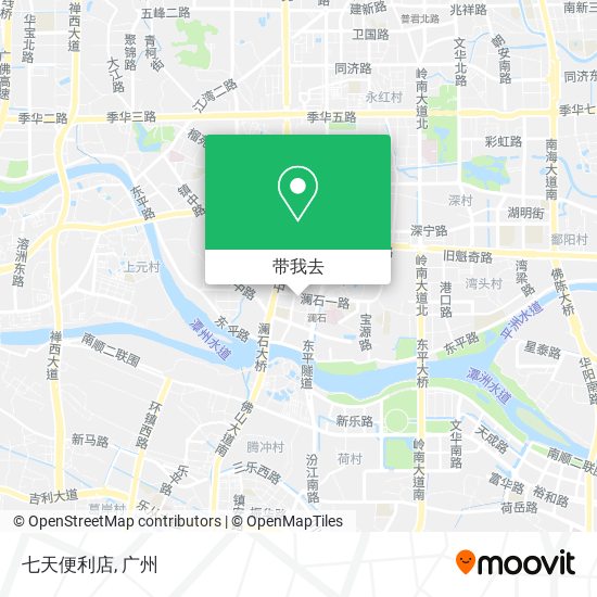 七天便利店地图