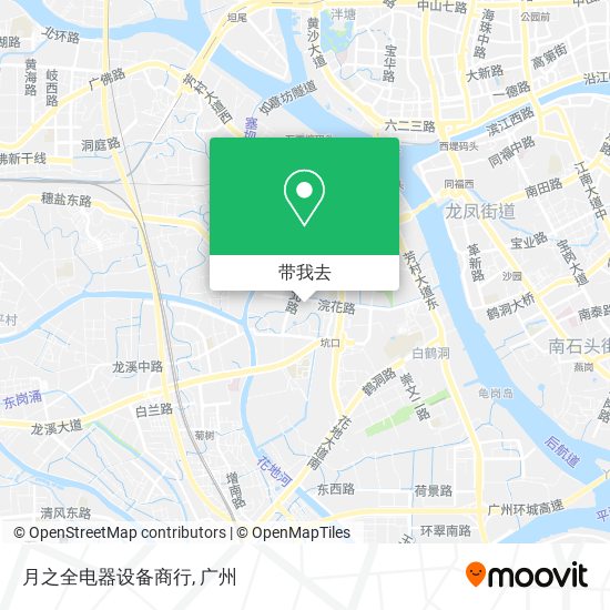月之全电器设备商行地图