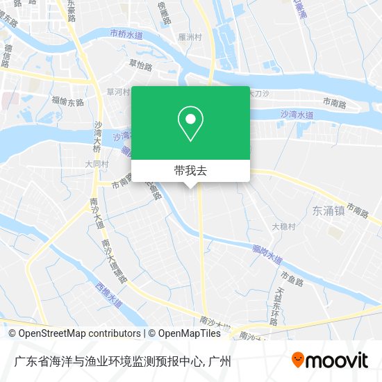 广东省海洋与渔业环境监测预报中心地图