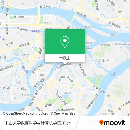 中山大学数据科学与计算机学院地图