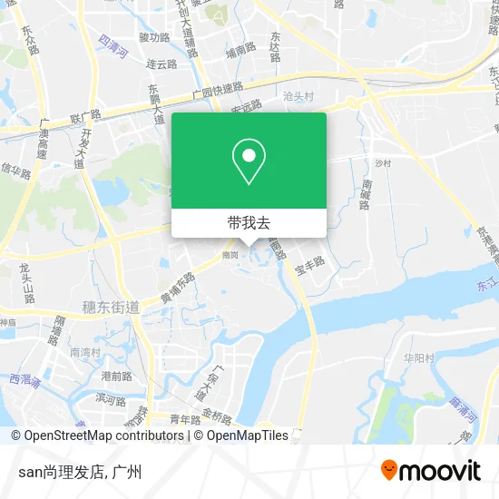 san尚理发店地图