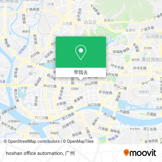 hoshan office automation地图