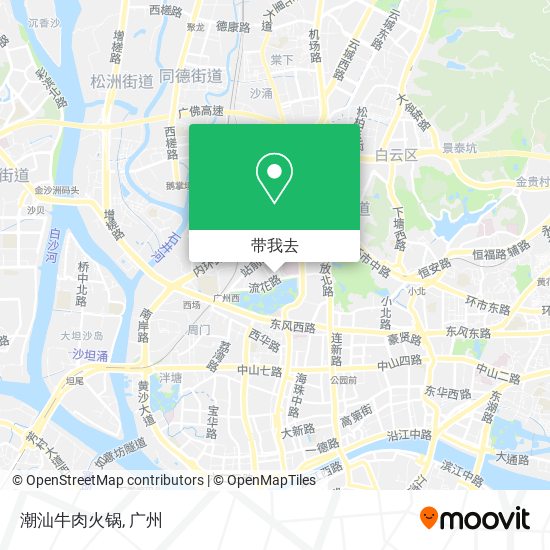潮汕牛肉火锅地图