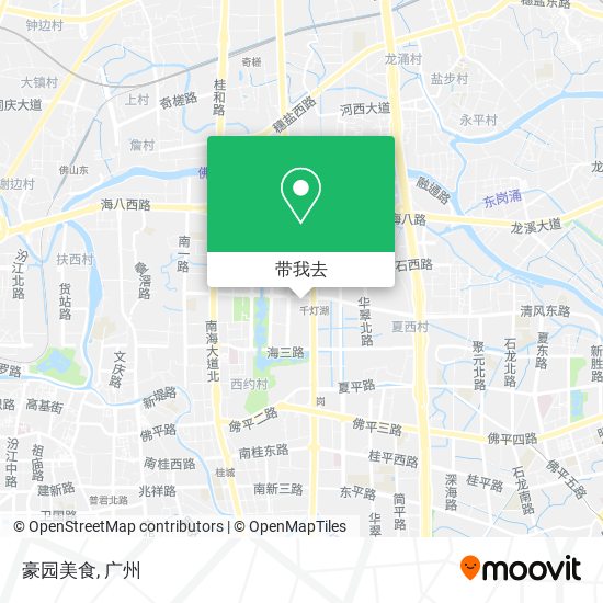 豪园美食地图