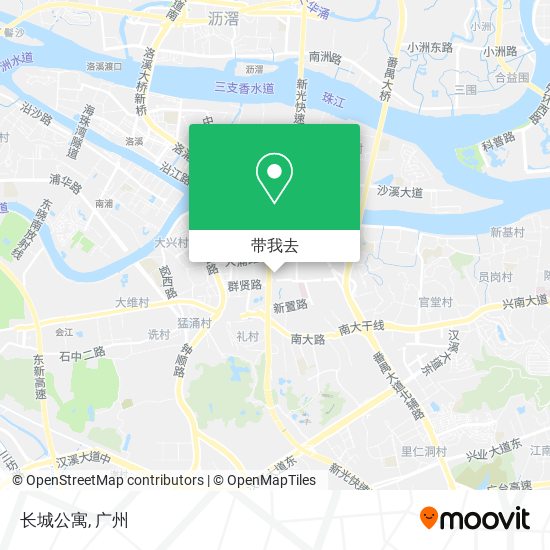 长城公寓地图