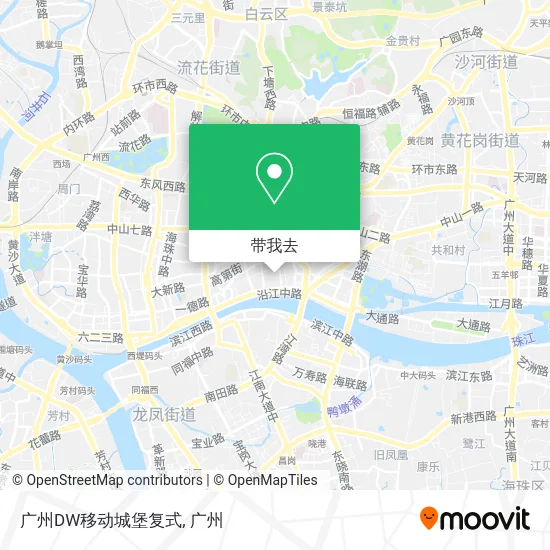广州DW移动城堡复式地图