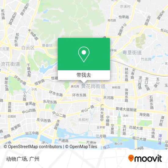 动物广场地图