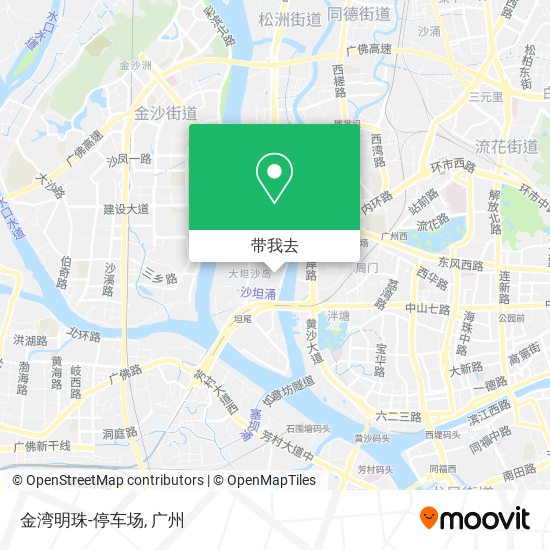 金湾明珠-停车场地图