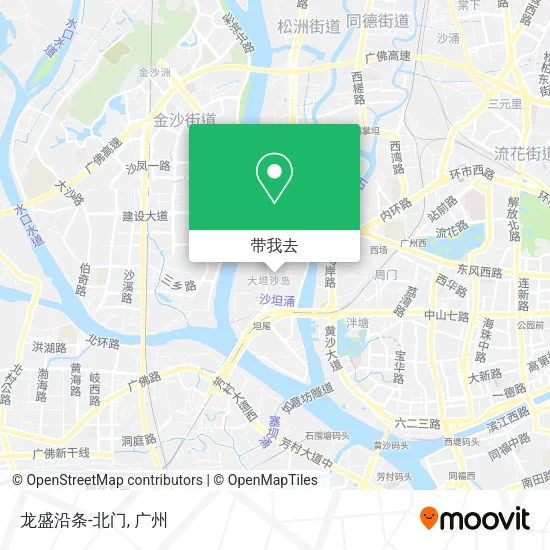 龙盛沿条-北门地图