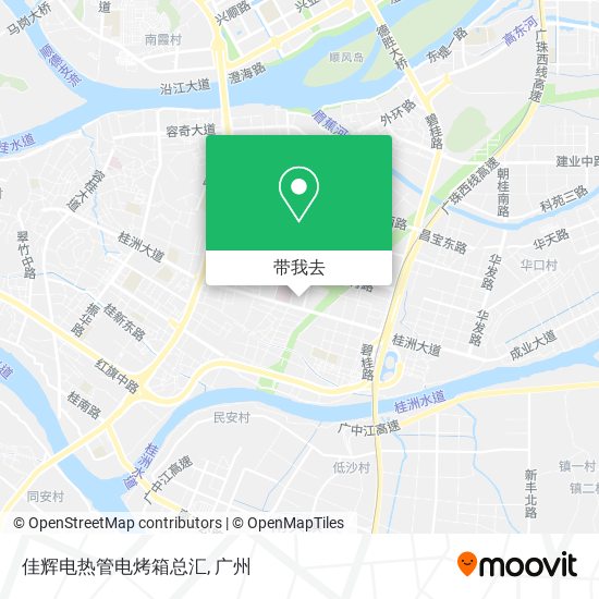 佳辉电热管电烤箱总汇地图