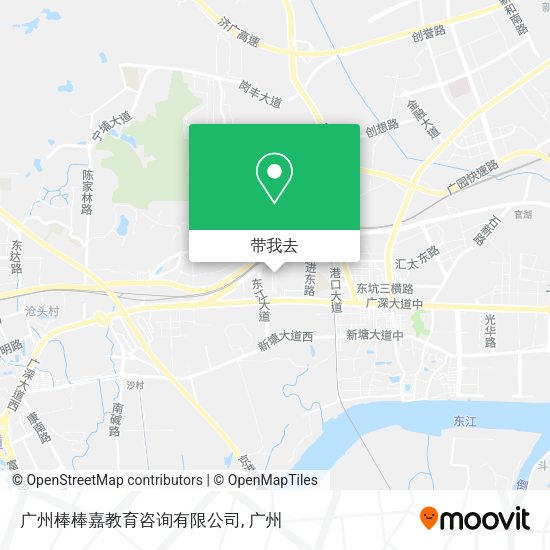 广州棒棒嘉教育咨询有限公司地图