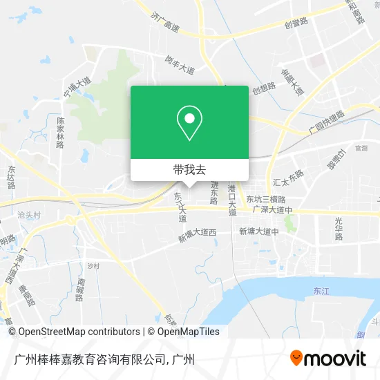广州棒棒嘉教育咨询有限公司地图