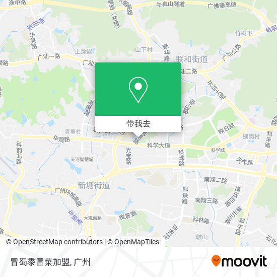 冒蜀黍冒菜加盟地图